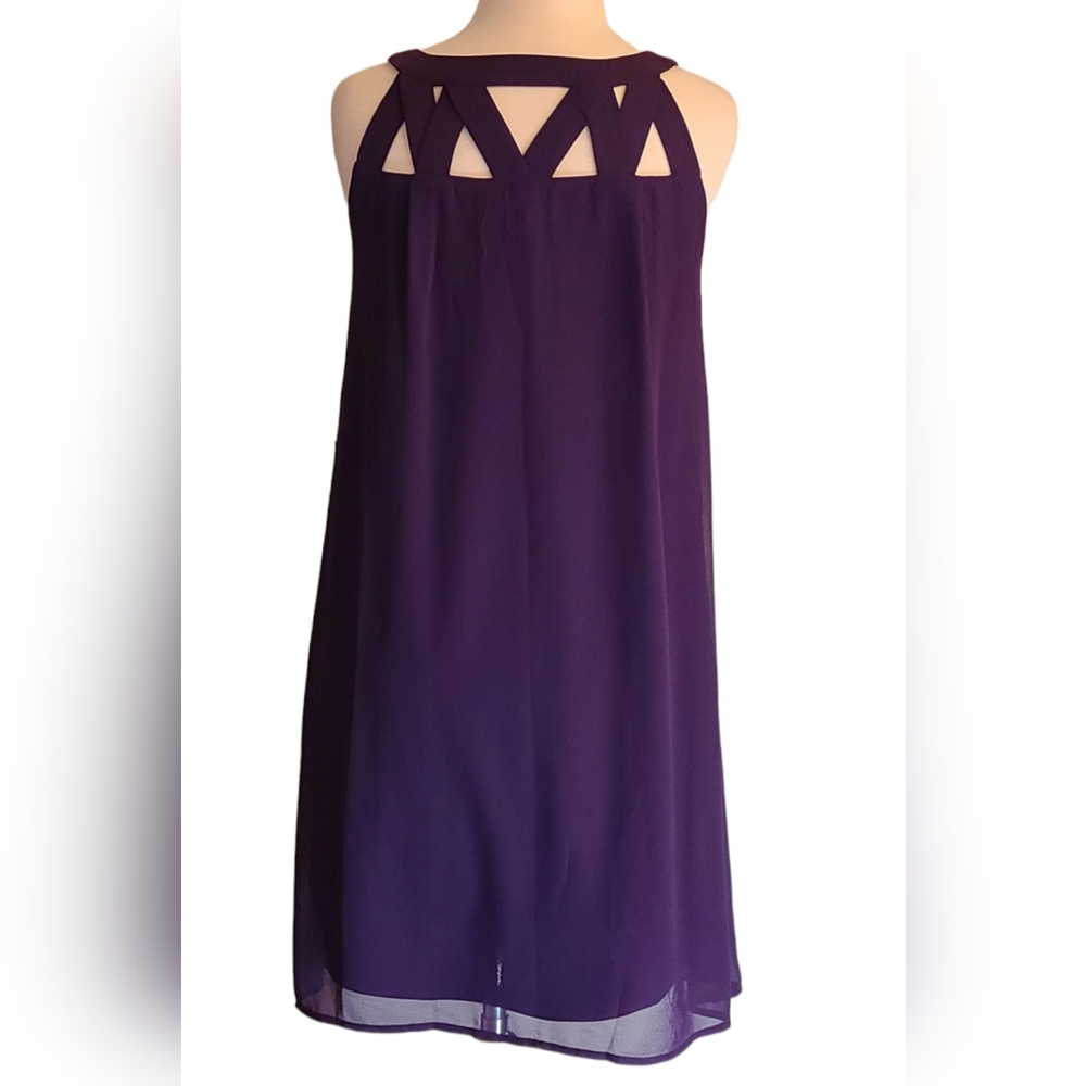 Peach Love California size S plum purple dress - Picture 4 of 9
